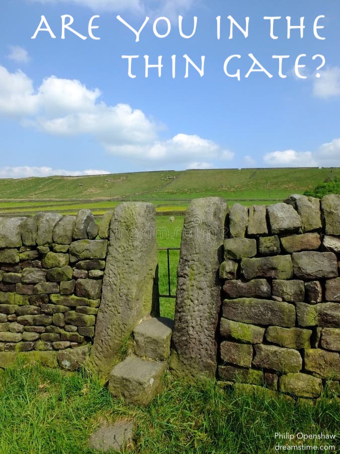 thingate with caption